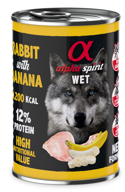 Alpha spirit-Canned Dog Food Rabbit With Banana 400 g.png