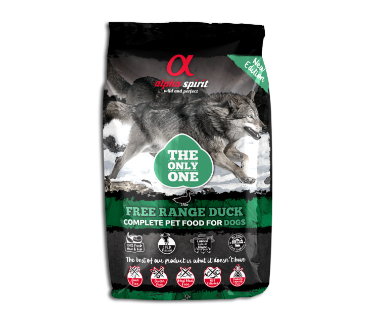 alpha spirit-The Only One Adult Dog Food Duck.png