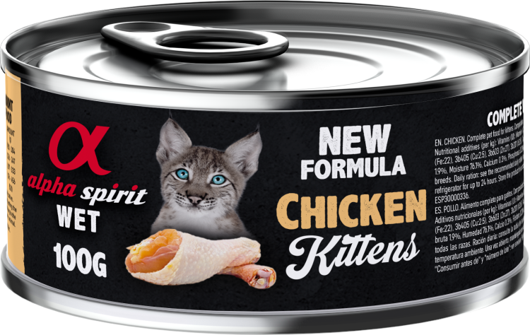 alpha spirit-Wet Food for Kittens Chicken.png